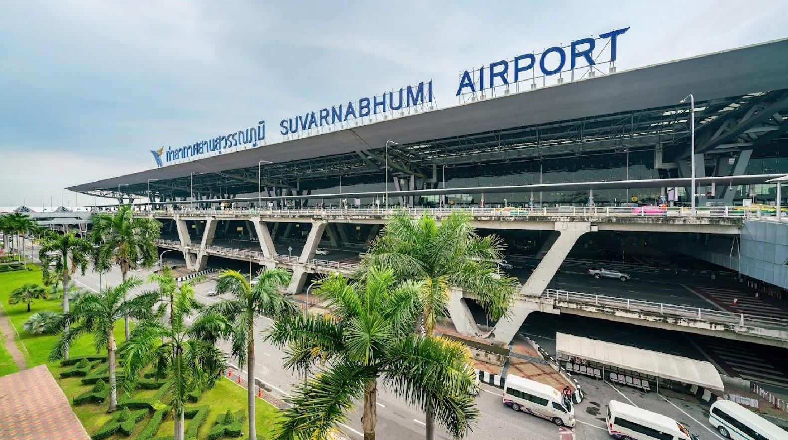 Sân bay Suvarnabhumi | Du lịch Thái Lan 5 ngày 4 đêm